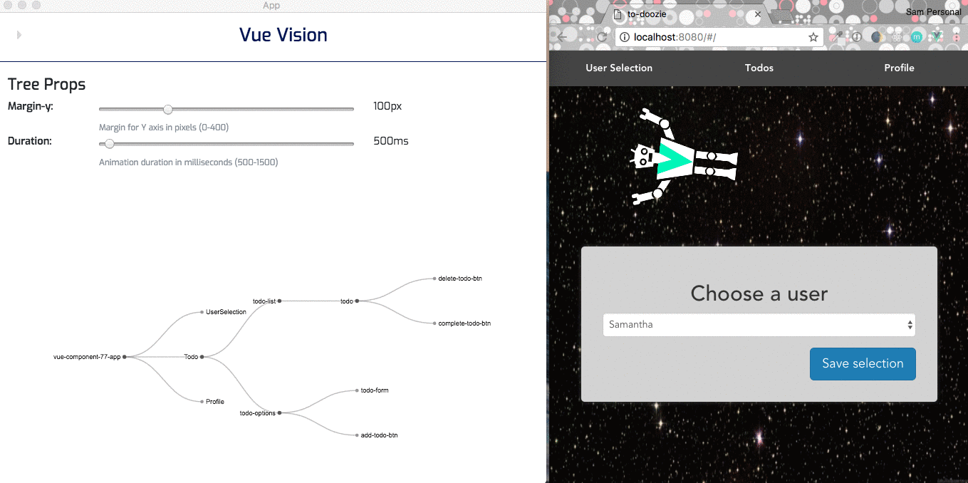 component tree example